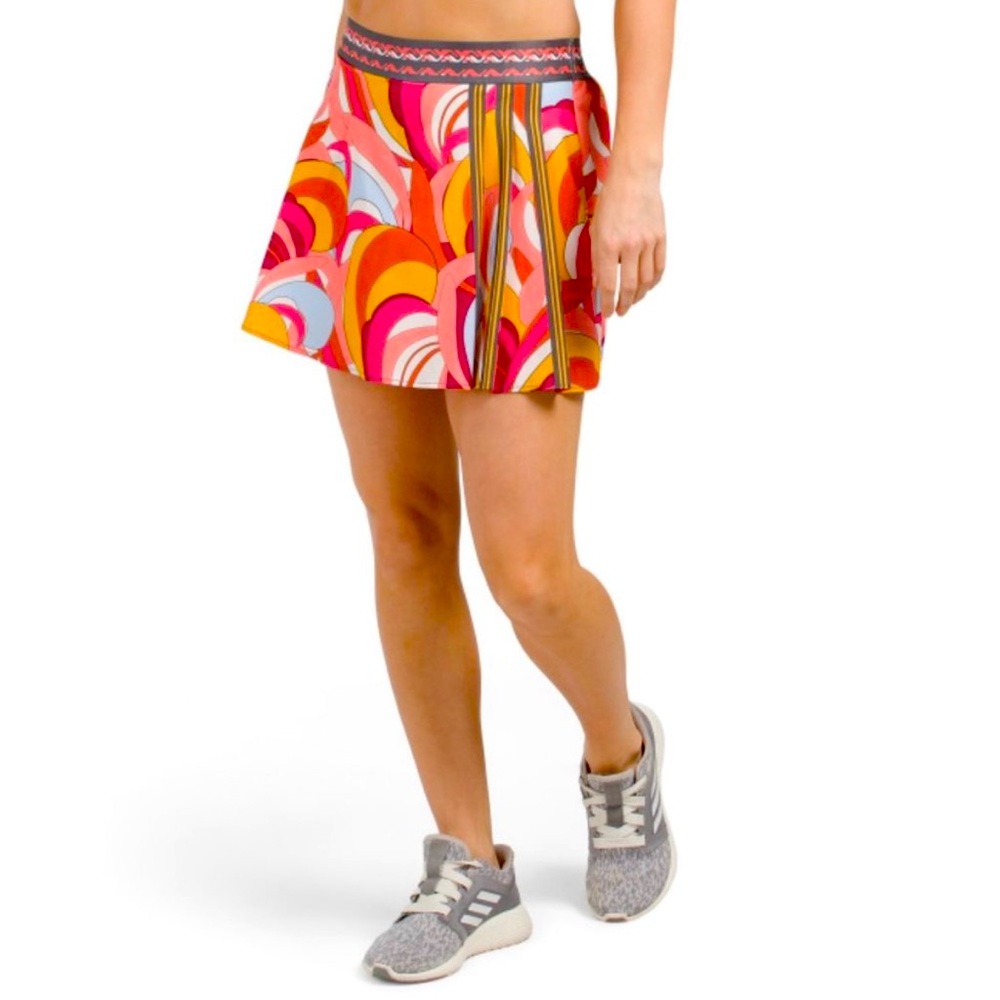 Johnny Was Multicolored Bee Active Flutter Skort